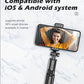 Extendable Cell Phone Selfie Stick, Smartphone Tripod Stand With Wireless Remote, 360° Rotation For IPhone/Samsung/Android Smartphones
