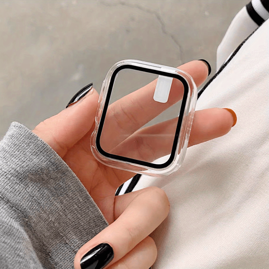 Matte Watch Case For iWatch 45mm 41mm 44mm 40mm 42mm 38mm, Screen Protector For Iwatch SE 8 7 6 5 4 3 2 1