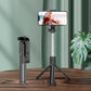 Selfie Pole with Three-legged Stand, Mobile Phone Universal Selfie Artifact 360-degree Rotation, Handheld Anti-shake Gimbal Travel Portable, Wireless Photography Live Shooting Bracket