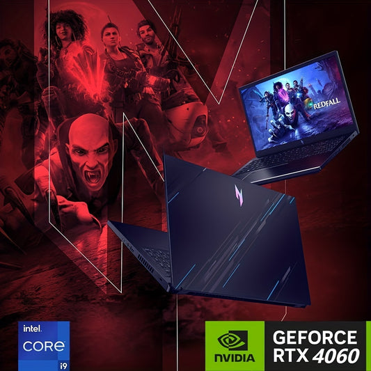 Acer Nitro V 15 Gaming Laptop With Microsoft Office Lifetime License, 15.6" FHD IPS 144Hz Display, Intel I9-13900H, 64GB RAM DDR5, 1TB SSD, GeForce RTX 4060, Wi-Fi 6, Backlit Keyboard, Windows 11 Pro