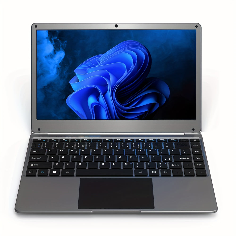 Crelander 14" Laptop with Intel Celeron N4020, 8GB for RAM & 128GB SSD - Full HD IPS Display, Windows 11, Dual Power Supply