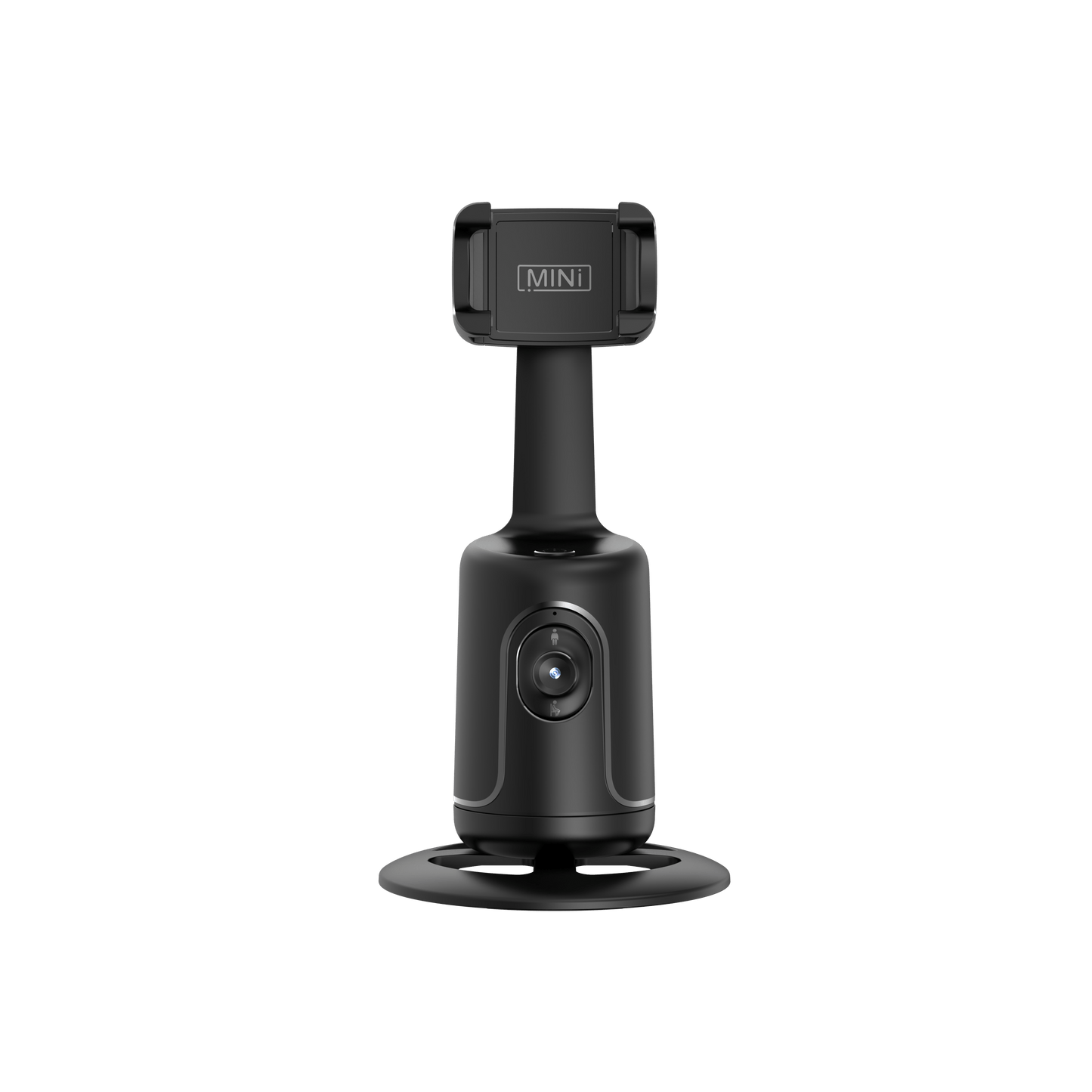 [Popular Choice] 360° Rotating Auto Tracking Phone Holder with Fast Face & Object Tracking - Portable All-in-One Smart Selfie Stick, Tripod for Vlog, Live Streaming - USB Rechargeable, Compatible with Apple, for SamSung & More - Ideal for Photography, Tr