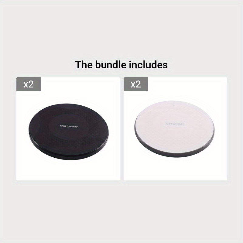 Desktop Disc Fast Wireless Charger 10W Max, for iPhone 16/15/14/13/12/11/8 Series, for Galaxy S23/S22/S21/S20/S10/S9, for Galaxy S24/S23/S22 Ultra, for Google PIXEL 8A/8/8 Pro/Pixel 9 Pro XL/Pixel 9 Pro, Wireless charging station