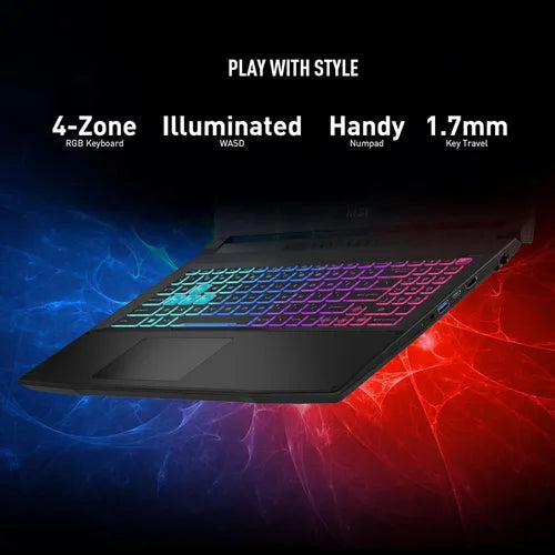 MSI Katana 17.3" Gaming Laptop,Intel Core i7-13620H,GeForce RTX 4060,64GB RAM,4TB SSD,Windows 11 Home,with Gaming Mouse