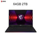 2024 MSI Raider A18 HX Gaming Laptop 18 Inch 2.5K QHD 240Hz IPS Screen Notebook AMD Ryzen R9-7945HX 32GB 2TB RTX4090 Netbook PC