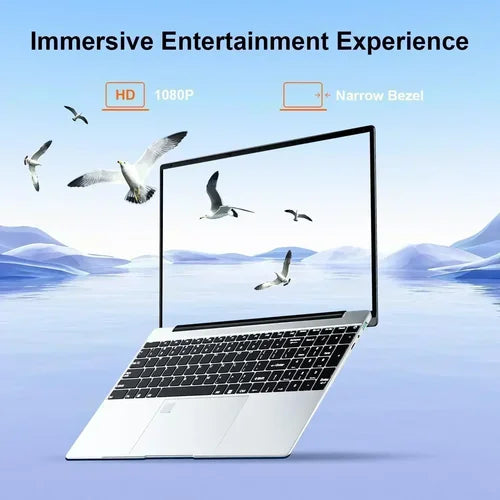 15.6" Portable Laptop Windows 1132GB Ram DDR4 2TB SSD  Notebook Pc Gamer Intel N5095 Office Computer with Backlit Fingerprint