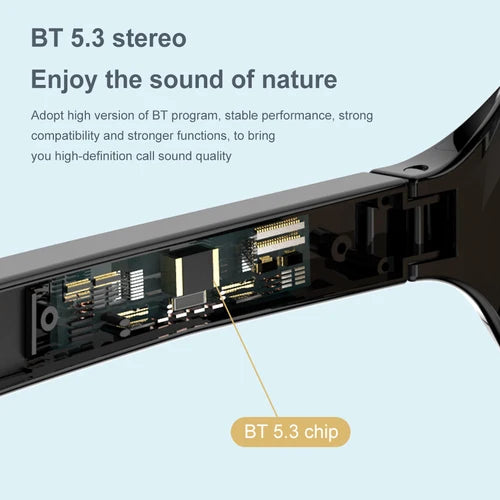 144 Languages Smart Glasses Translator UV Protection Translator Glasses