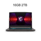 2024 MSI Thin 15 Gaming Notebook 15.6 Inch 2.5K FHD 144Hz IPS Screen Netbook i7-12650H 32GB 2TB SSD RTX4050 Laptop Computer PC