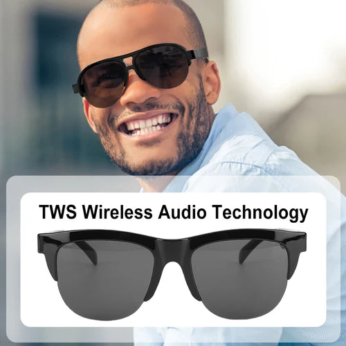 144 Languages Smart Sunglasses Glasses UV Protection Translator Glasses