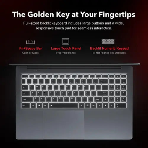ACEMAGIC Gaming Notebook 16.1 FHD 1920*1080 16GB DDR4 512GB SSD AMD Ryzen 7 5825U Notebook Windows 11 Home BT5.2 WiFi 6 Laptop