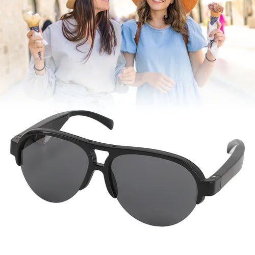 Smart Glasses Open Ear Binaural HD Microphones High Accuracy 137 Languages Translation Smart Bluetooth Sunglasses for Calling