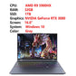 Lenovo Legion R9000K Gaming Laptop 16 Inch Notebook AMD Ryzen 9 5900HX RTX 3080 2.5K 165Hz SSD 1 TB Win11 PC Portable