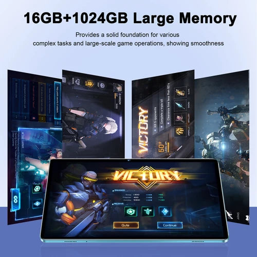 10.1" Tablet Pad 8 Pro Android Qualcomm Snapdragon 8