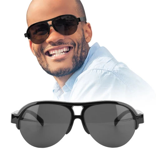 144 Languages Smart Glasses Translator UV Protection Translation Glasses Waterproof Translator Glasses