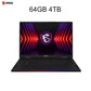 2024 MSI Raider A18 HX Gaming Laptop 18 Inch 2.5K QHD 240Hz IPS Screen Notebook AMD Ryzen R9-7945HX 32GB 2TB RTX4090 Netbook PC