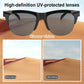 144-Language Smart Glasses Translator UV Protection Wireless Translation Earbuds Translation Glasses for Travel Business
