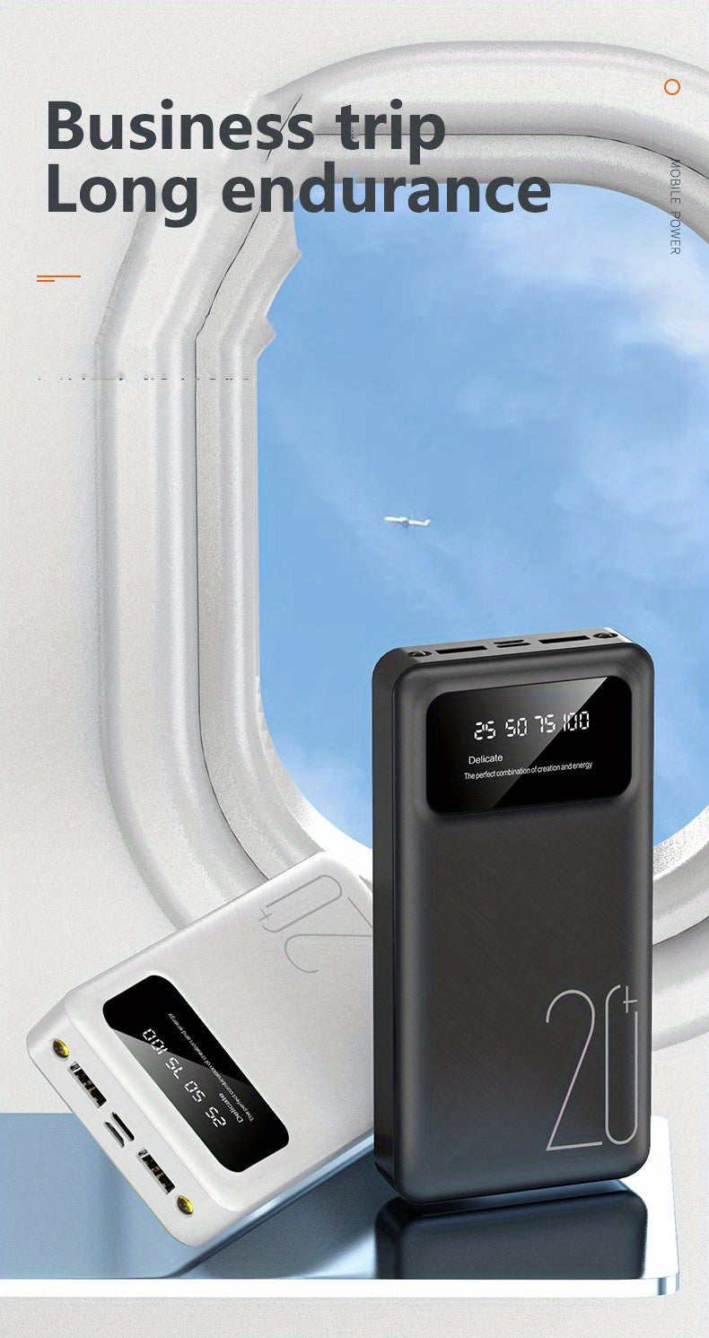 10000/20000 MAh High-capacity Portable Power Bank