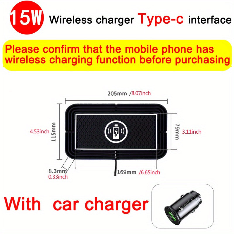 15W Car Magnetic Wireless Charger