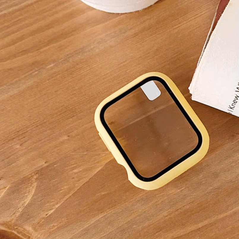 Matte Watch Case For iWatch 45mm 41mm 44mm 40mm 42mm 38mm, Screen Protector For Iwatch SE 8 7 6 5 4 3 2 1
