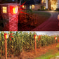 RUOCIN Solar Security Alarm Light with 129dB Gunshot & Dog Barking Sound