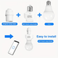 QIACHIP Ewelink WiFi Smart Light Bulb Socket