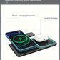TIMESS 3-in-1 Wireless Charging Station, for iPhone 16, 15, 14,13,12,11/Pro/Max/Mini/Plus, X, XR, XS/Max, SE, 8/Plus, for Apple Watch 1-9, for Airpods 3/2/Pro