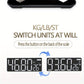Smart Digital LED Weight Scale With Wireless Connection To Smartphone App, A Must-have For The Bathroom (batteries Not Included)