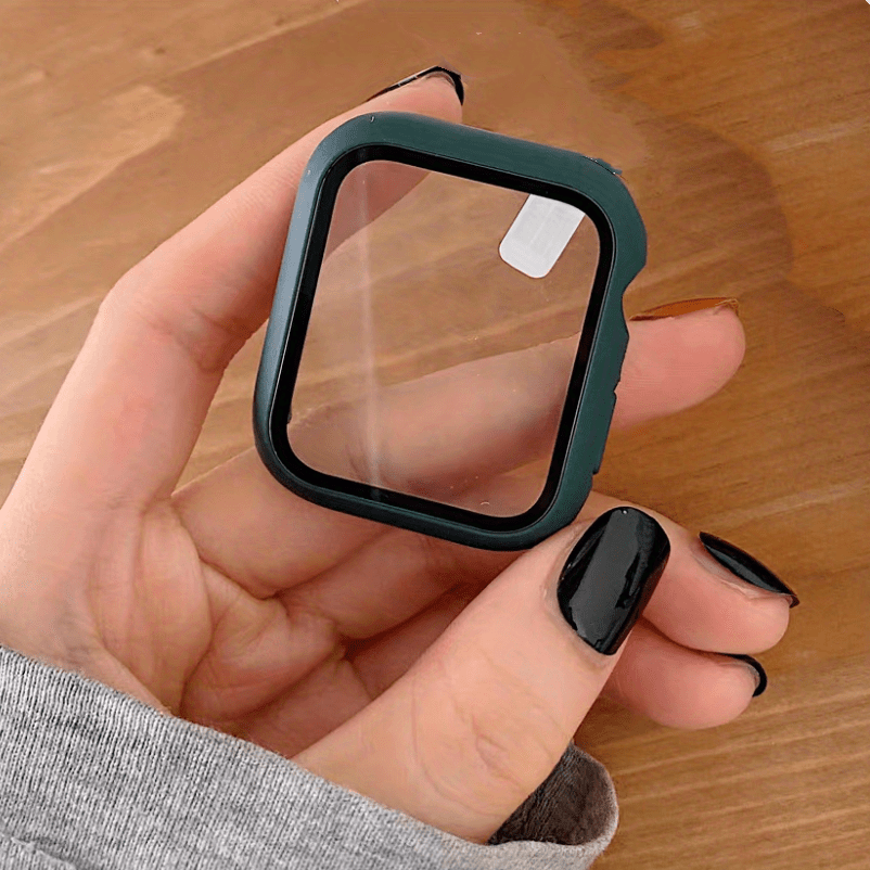 Matte Watch Case For iWatch 45mm 41mm 44mm 40mm 42mm 38mm, Screen Protector For Iwatch SE 8 7 6 5 4 3 2 1