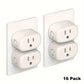 Nooie NSP01 4/8/16pcs WiFi Smart Plug For Smart Home Works With Alexa, Smart Plug For Smart Home, WiFi Outlet For Google Home, Voice Control, Smart Outlet With Remote Control, Timer Function, Child Lock, ONLY 2.4G, 10Amp