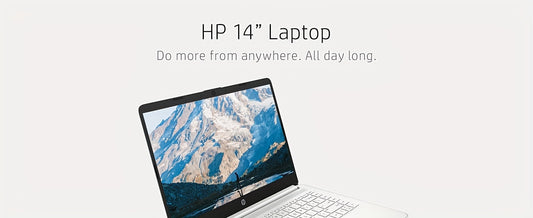 HP Newest 14" Ultral Light Laptop, For Students And Business, Intel Quad-Core Processor, 1-Year Office 365, Long Battery Life, Wi-Fi, Win11 H In S christmas gift