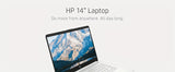HP Newest 14" Ultral Light Laptop, For Students And Business, Intel Quad-Core Processor, 1-Year Office 365, Long Battery Life, Wi-Fi, Win11 H In S christmas gift
