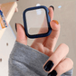 Matte Watch Case For iWatch 45mm 41mm 44mm 40mm 42mm 38mm, Screen Protector For Iwatch SE 8 7 6 5 4 3 2 1