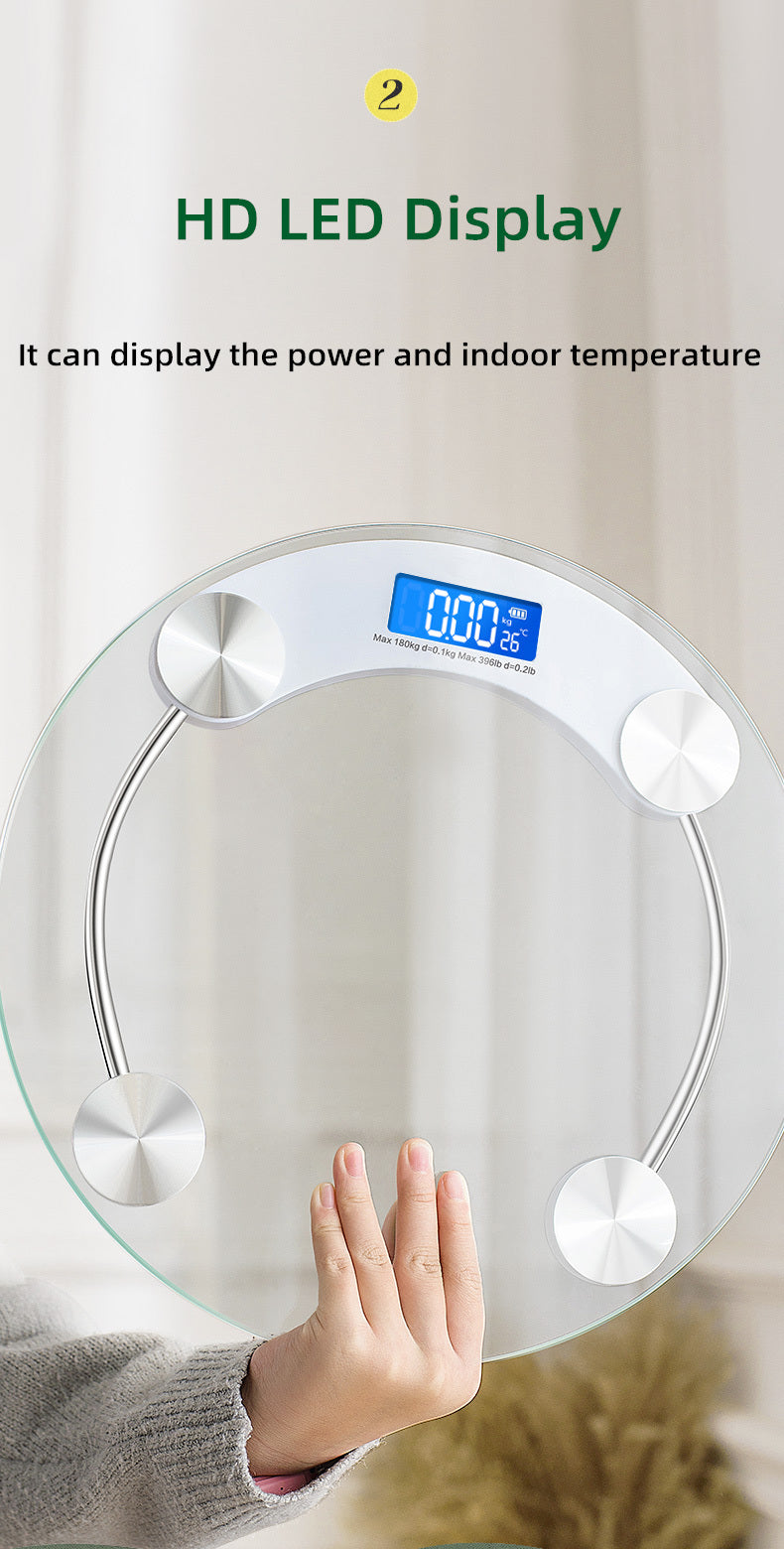Smart Digital Bathroom Scales with LCD Display
