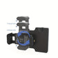 Desiontal Mini Smartphone Handheld Gimbal with Quick Magnetic Mount - Portable Outdoor Photography Selfie Stick Assistant with Detachable Shutter, Remote Shooting Capability, 1/4'' Screw Hole for Tripod Compatibility, Battery-Powered with Button Battery,