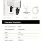 [Popular Choice] HOOSHU Selfie Ring Light Rechargeable 80 LED 3 Models Clip on Selfie Ring Light for Phone, Laptop, Live Stream, Tablet Meeting, Make up