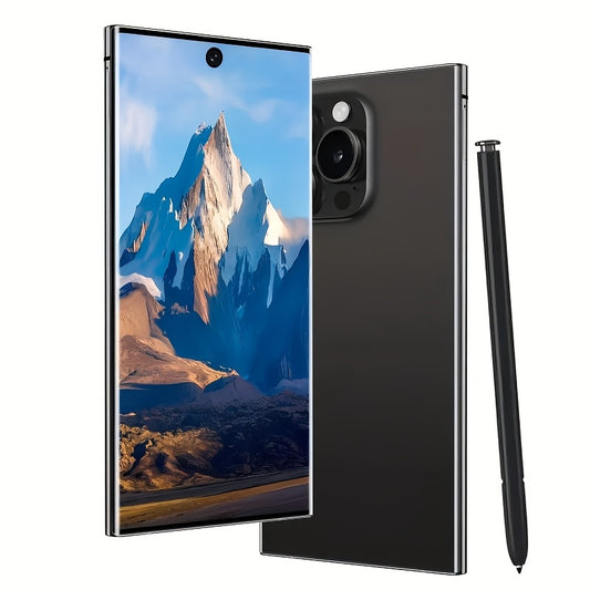 8GB 256GB Android 13 Smartphone - Large 6.8" Display, Long-Lasting 6800mAh Battery, Built-in Stylus Pen, 50MP 13MP Camera, GPS, 30W Fast Charging, OTG Function, And 5G Network, Expandable 512GB Memory, Unlocked Cell Phone for Worldwide Use