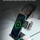 TIMESS 3-in-1 Wireless Charging Station, for iPhone 16, 15, 14,13,12,11/Pro/Max/Mini/Plus, X, XR, XS/Max, SE, 8/Plus, for Apple Watch 1-9, for Airpods 3/2/Pro