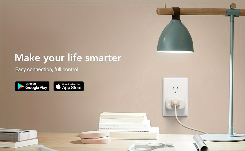 Nooie NSP01 4/8/16pcs WiFi Smart Plug For Smart Home Works With Alexa, Smart Plug For Smart Home, WiFi Outlet For Google Home, Voice Control, Smart Outlet With Remote Control, Timer Function, Child Lock, ONLY 2.4G, 10Amp