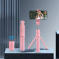 Mobile selfie stick, portable mini universal mobile phone holder, handheld anti shake stable, dedicated vlog tool for live streaming shooting, 360 degree rotating wireless photography tripod