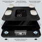 Smart Scale For Body Weight - 400lbs Capacity, BMI, Muscle Mass, Accurate Home User Health Equipment Sync Apps, Carbon Fiber Look With Anti-slip Finish - For Men & Women - Suitable for Home Use - Perfect Gift for Fitness Enthusiasts
