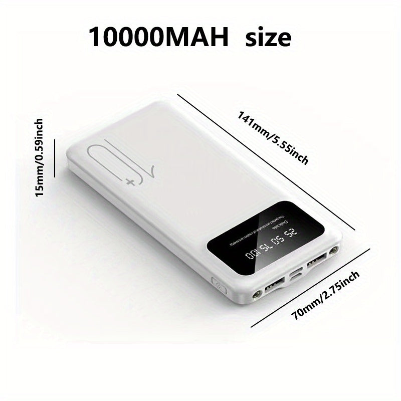 10000/20000 MAh High-capacity Portable Power Bank
