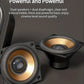 Portable Wireless Speaker with Enhanced Bass - Wireless, Dual Speakers, Rechargeable Battery, Ideal for Parties & Gifts, Wood Grain Design