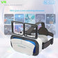 VR SHINECON IMAX Giant Screen Watching Immersive 3D Movie VR Glasses - Action Game, Age 14 , ABS Material - For Movie & Game Enthusiasts - Perfect Gift for Teens & Adults