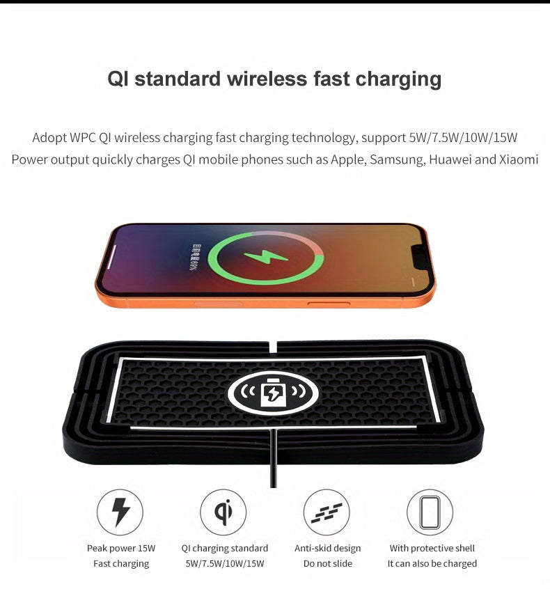 15W Car Magnetic Wireless Charger