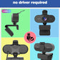[Popular Choice] 2024 Full HD 1080P Webcam with Microphone, USB Conference and Gaming Camera with Privacy Cover and Stand