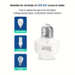 QIACHIP Ewelink WiFi Smart Light Bulb Socket