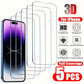 5Pcs Tempered Glass Screen Protectors for iPhone