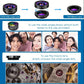 7-in-1 Mobile Phone Camera Lens Kit-198° Fisheye Lens   15X Macro Lens   0.63X Wide Angle Lens   Telephoto Lens 2x CPL   Kaleidoscope   Starburst  , Suitable for iPhone 11 12 13 for SamSung for Android Clip-on Camera Lens