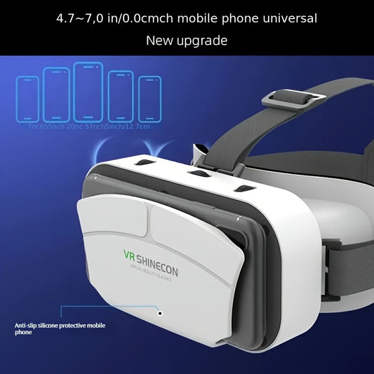 VR SHINECON IMAX Giant Screen Watching Immersive 3D Movie VR Glasses - Action Game, Age 14 , ABS Material - For Movie & Game Enthusiasts - Perfect Gift for Teens & Adults