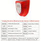 RUOCIN Solar Security Alarm Light with 129dB Gunshot & Dog Barking Sound